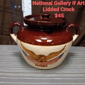 National Gallery of Art Crock/lid